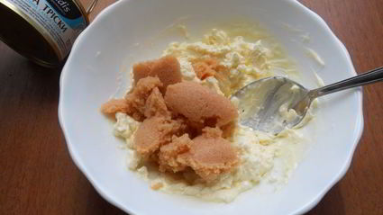 бутерброды с пастой из икры трески