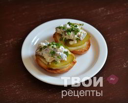Бутерброды с селедкой