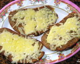 Бутерброды с сыром в духовке