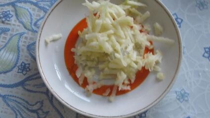 бутерброды с творожно-яблочной массой