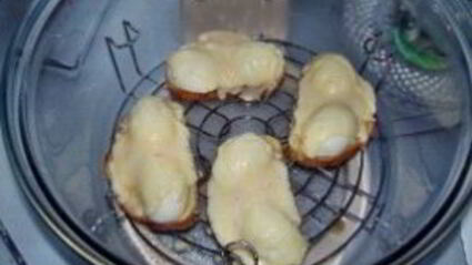 бутерброды с яйцом и сыром