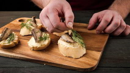 бутерброды золотая рыбка