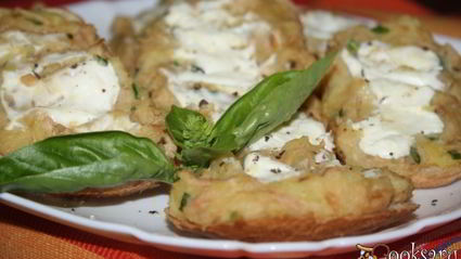 картофельные бутерброды с тунцом к завтраку