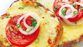 Простые горячие бутерброды из духовки