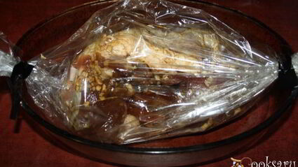 свиная вырезка для бутербродов в чесночно-имбирно-соевом маринаде