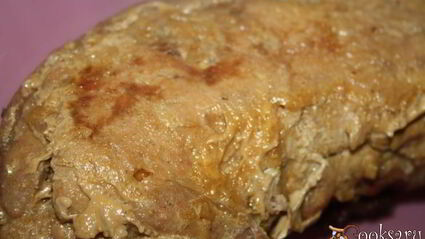 свиная вырезка для бутербродов в чесночно-имбирно-соевом маринаде