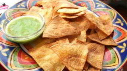 чипсы начос в духовке