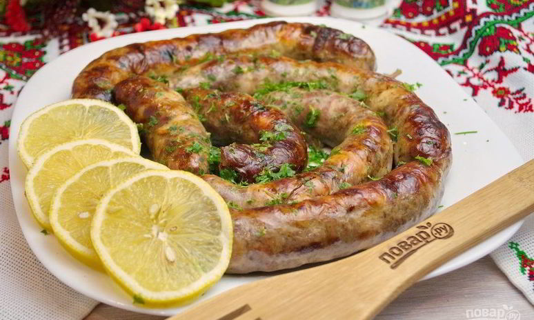 Рецепт еврейской колбасы