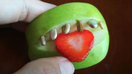 фруктовая закуска для детей