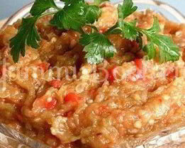 Баклажанная икра в мультиварке