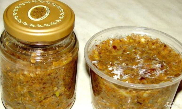 Рецепт грибной икры из свежих грибов