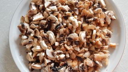 грибная икра с помидорами