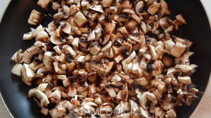 грибная икра с помидорами