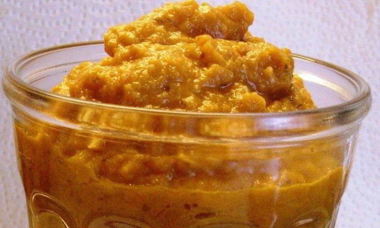 Рецепт икры баклажанной из печено-тушеных овощей