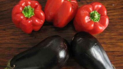 икра баклажанная с красным перцем