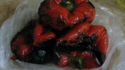 икра баклажанная с красным перцем