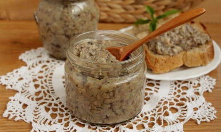 Рецепт икры грибной из маслят