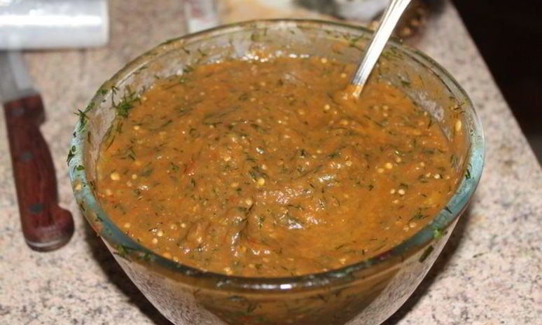 Рецепт икры из баклажанчиков