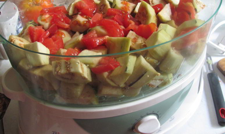 Рецепт икры из баклажанов в пароварке