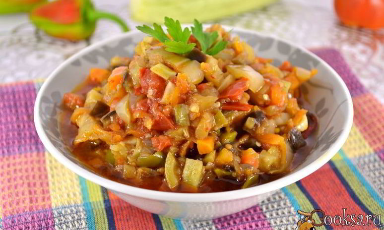 Рецепт икры из кабачков и баклажанов в мультиварке