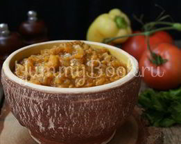 Икра из зеленых помидоров