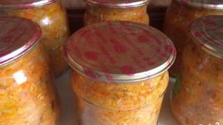 Икра кабачковая в банку