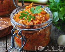 Кабачковая икра Пальчики оближешь с болгарским перцем