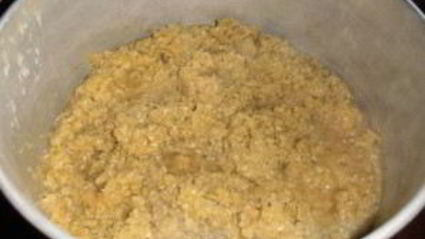 кабачковая икра с соусом