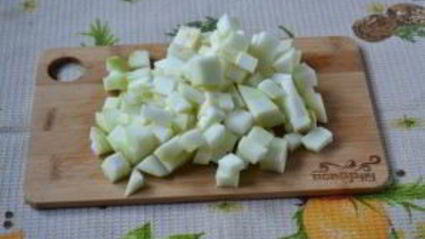 кабачковая икра с яблоками на зиму