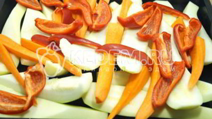 кабачковая икра в духовке