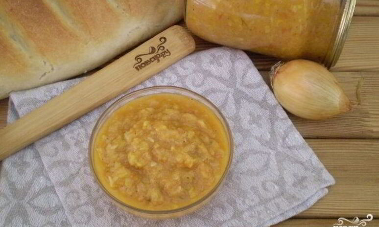 Рецепт консервированной кабачковой икры