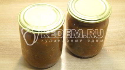 овощная икра на зиму дружба