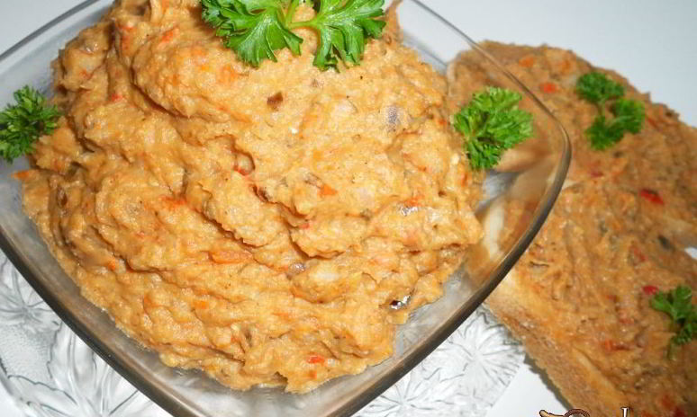 Рецепт овощной икры