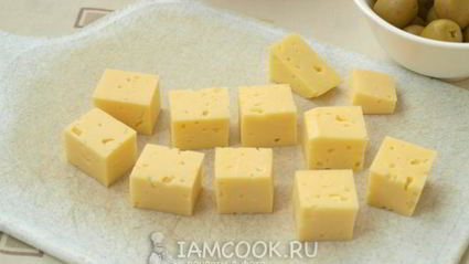 канапе с креветками