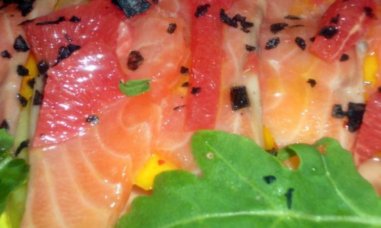 Рецепт карпачча из лосося
