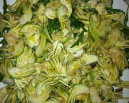 Карпаччо из свежих артишоков