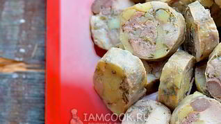 Картофельная колбаса