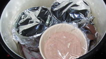 куриная колбаса в кружке