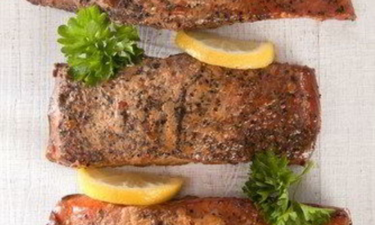 Рецепт маринованного лосося в мисо и саке