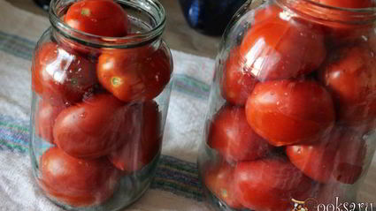 маринованные помидоры с чесноком