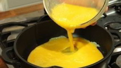 фриттата с грибами