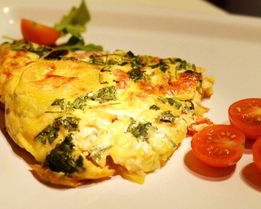 Фриттата с кабачком