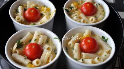 фриттата с макаронами и болгарским перцем