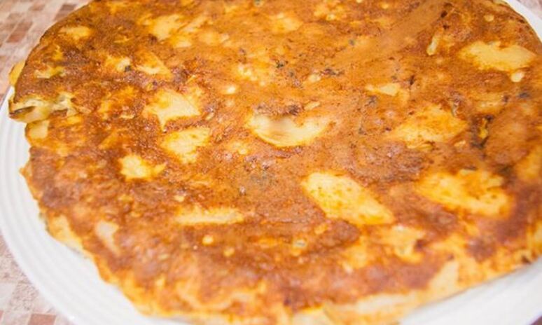 Рецепт испанского омлета