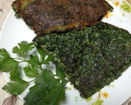 Кюкю — омлет с зеленью