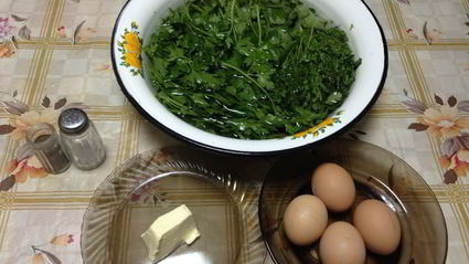 кюкю — омлет с зеленью