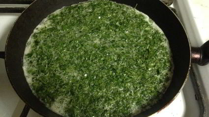 кюкю — омлет с зеленью