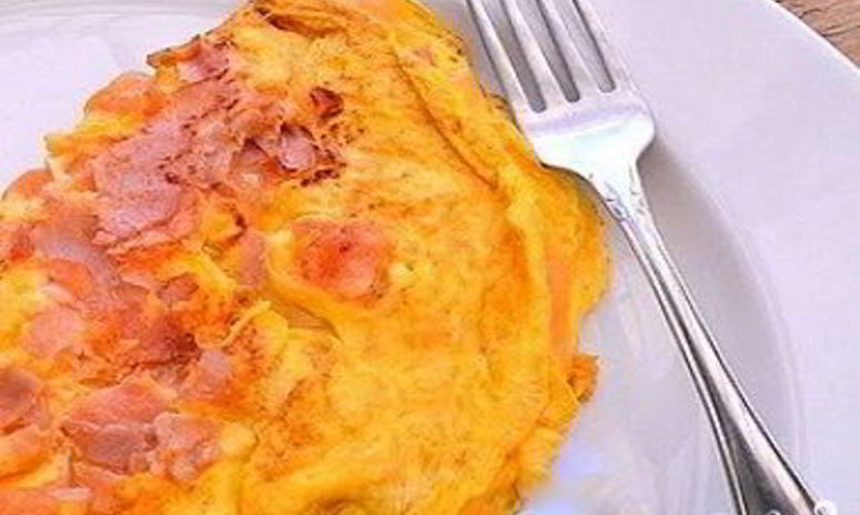 Рецепт омлета на сковороде