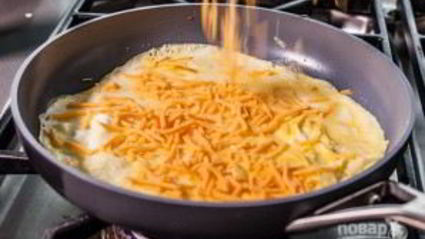 омлет обычный с молоком