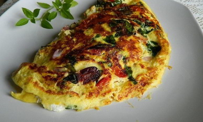 Рецепт омлета по-гречески